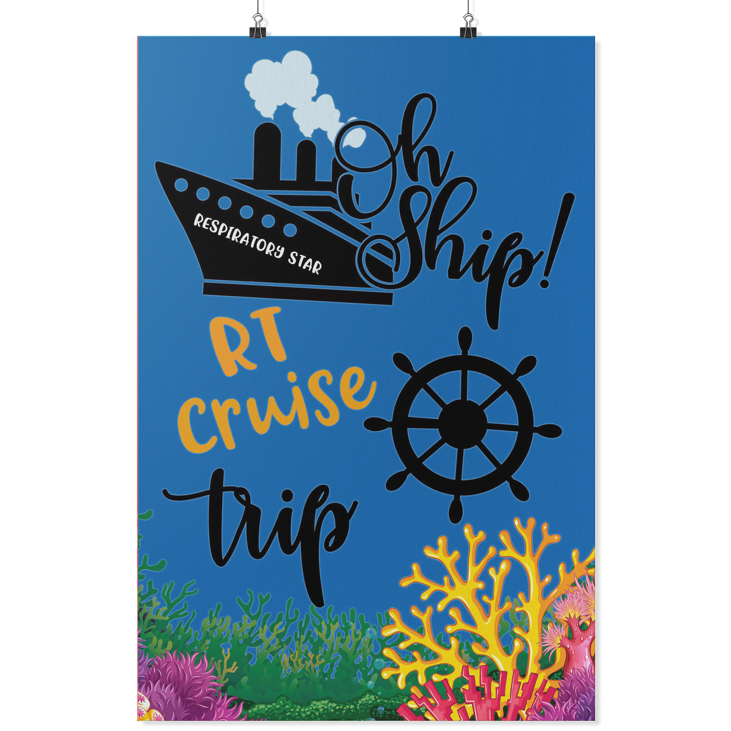 RT Swag | RT Cruise Ship Door Poster | RT Life | Cruise Vacation - Posters