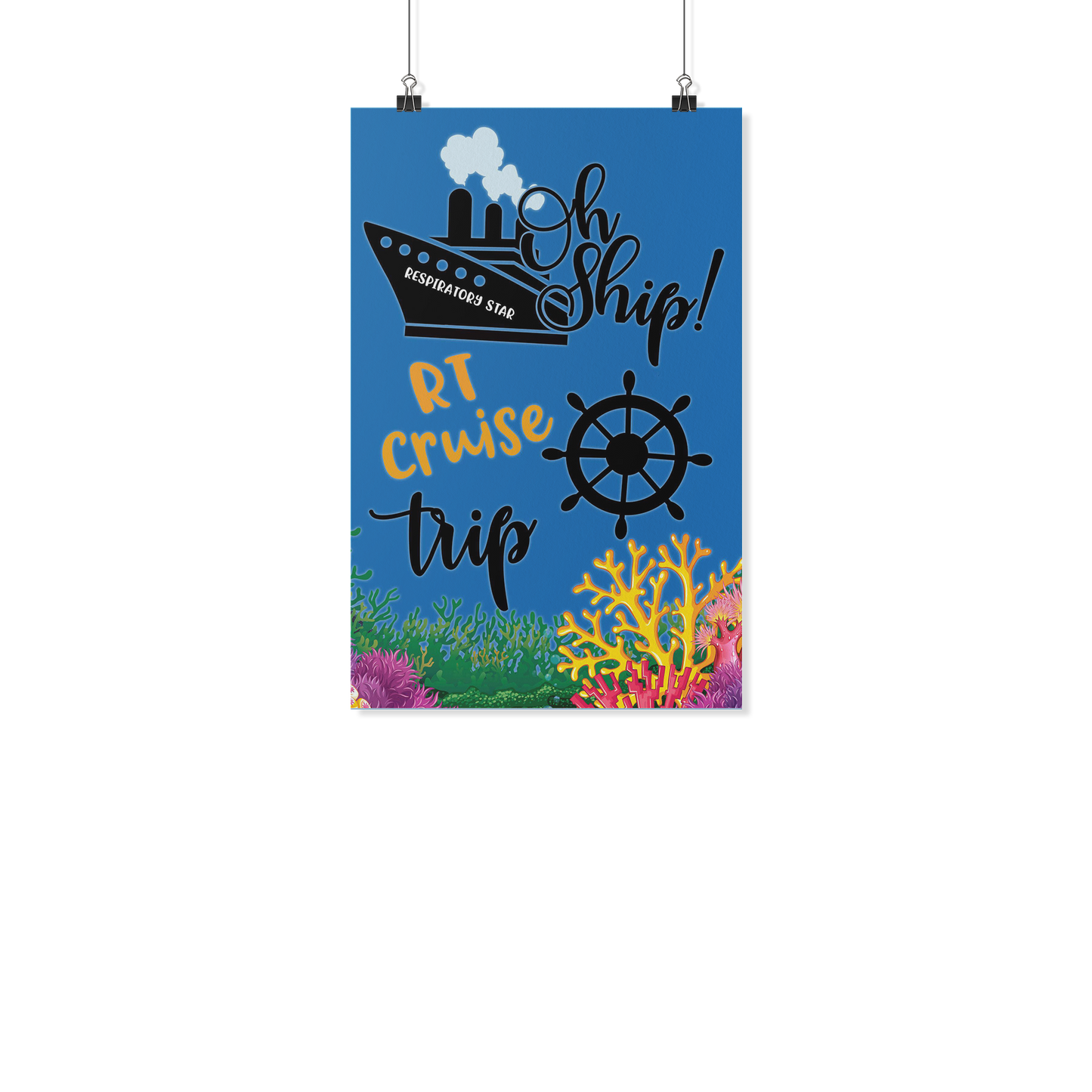 RT Swag | RT Cruise Ship Door Poster | RT Life | Cruise Vacation - Posters